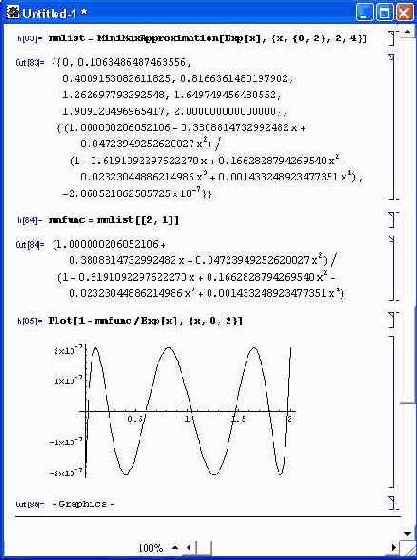 Численные расчеты — пакет NumericalMath