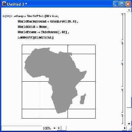 Географические и картографические данные — WortdData, WorldNames и WorldPlot