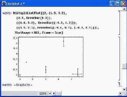 Построение графиков с множеством объектов — MultipleListPlot