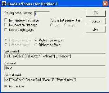 Установка параметров печати — подменю Printing Settings